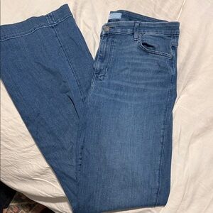 7 For All Mankind Blue Flare & Wide Leg Jeans